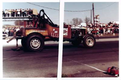 Vintage NHRA Drag Racing-INGRAD-HUGHES B/Street Roadster-Maple Grove Dragway