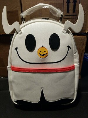 Loungefly The Nightmare Before Christmas Zero Glitter Light-Up Nose Backpack Loungefly Disney Nightmare Before Christmas Zero Glitter  main image 4