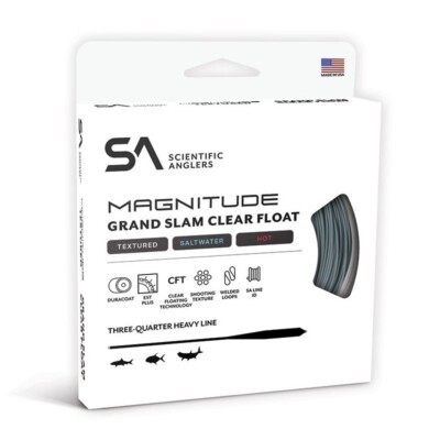 Scientific Anglers Magnitude Textured Grand Slam 10' Clear Float- WF11F - 143394