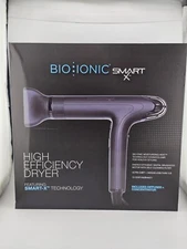Bio Ionic SMART-X 1600W High Efficiency Dryer - Black - BRAND NEW IN BOX*