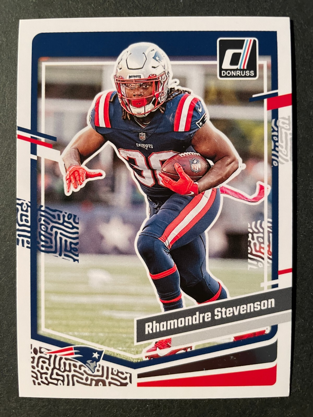 Rhamondre Stevenson 2023 Panini Donruss Optic Football #209 Patriots Card