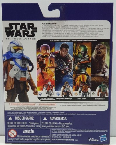 Poe Dameron Star Wars Armor Up 3.75" figure 2015 NIB Hasbro The Force Awakens - Picture 3 of 7