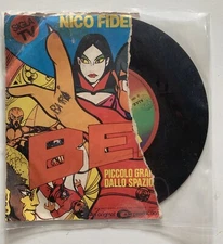 BEM THE HUMAN MONSTER jenny and jeremy NICO FIDENCO 45 rpm CARTOON ACRONYM