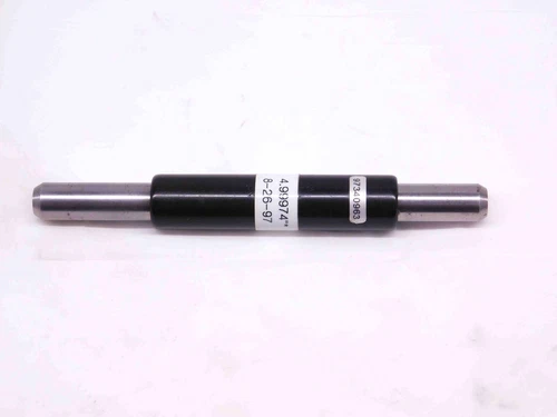 STARRETT 5" MICROMETER STANDARD CALIBRATION ROD INSPECTION GAGE 4.99974" MIC