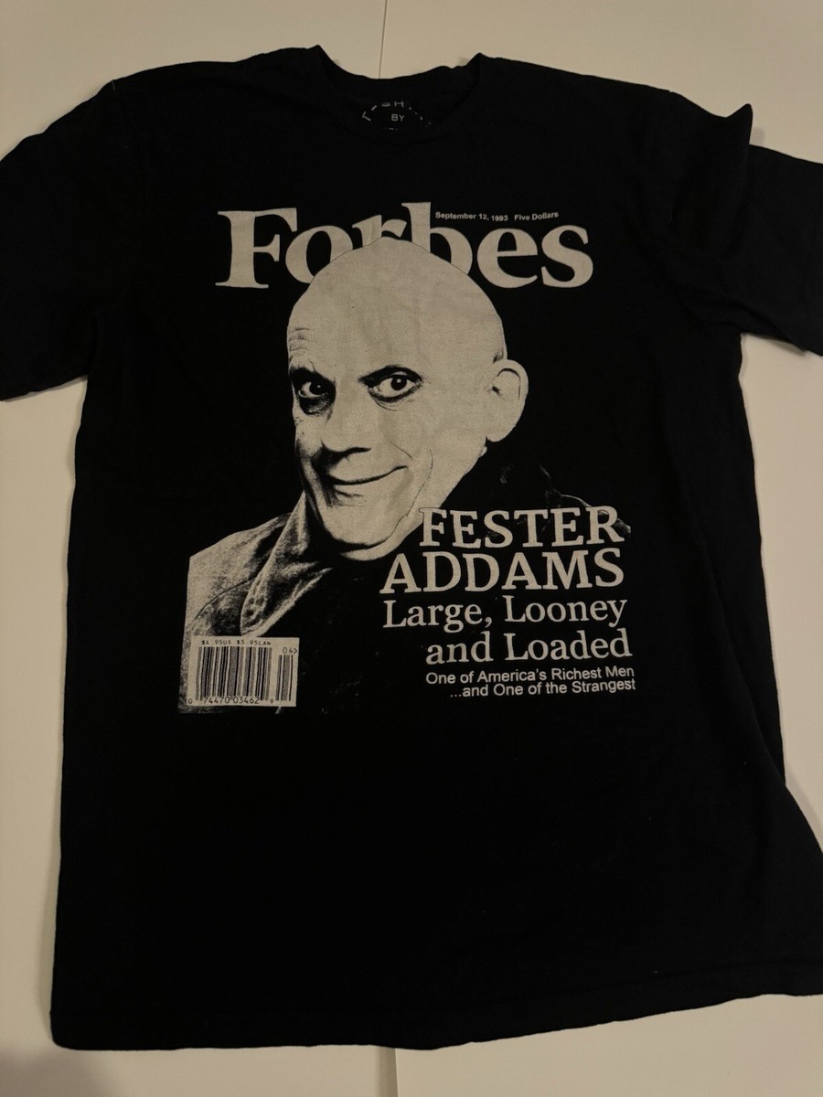 The Addams Family Uncle Fester Shirt By Deadbeat Farms Size M Black Forbes