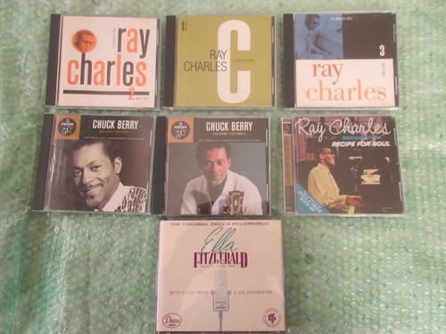 Blues - Soul - cd Lot - Ray Charles - Chuck Berry - Ella Fitzgerald