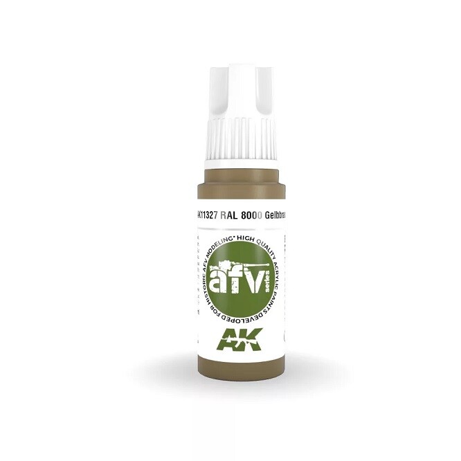 AK Interactive AK11327 - RAL 8000 Yellow Brown 17ml - New