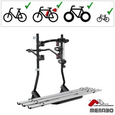 Fahrradtr&auml;ger an Heckklappe f&uuml;r Mercedes M W164 2005-2011 3 E-Bikes 22,5kg