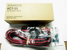 17' Kenwood KCT-23 DC Power Cable Ham Radio OEM NIB NOS NEW