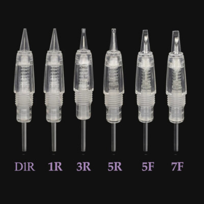 Cartridge needle Disposable Tattoo Permanent Makeup Needle Tips for Eyebrow lip