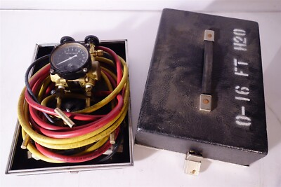 #ad Bell amp; Gossett ITT 0 16ft H20 Pressure Gauge Refrigeration Readout Meter Kit $120.00