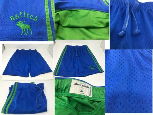 Abercrombie Kids BOYS Basketball Red Blue Yellow Navy Mesh Athletic Shorts LOT 6 - Picture 3 of 9