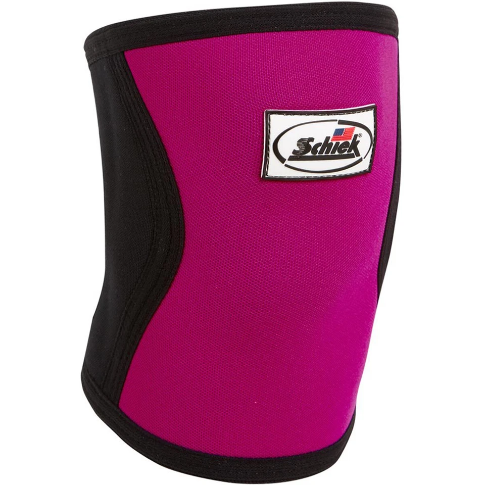 Schiek Sports Women's Model 1160 Neoprene Knee Sleeves - Pink - Image 2 of 4