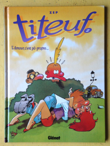 COMIC TITEUF N°2 Love is Po Clean EO 1993 ZEP TBETAT Y5Gc12 - Picture 1 of 9