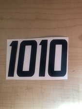 Los Angeles Chargers Full Size Helmet Number Decals  Navy Blue