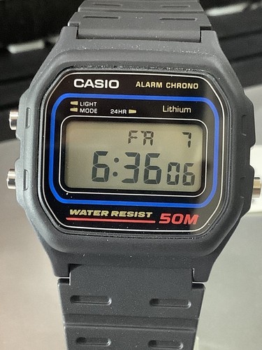 CASIO W 59 - Mod. 590 " CLÁSICO VINTAGE " ( VER FOTOS )
