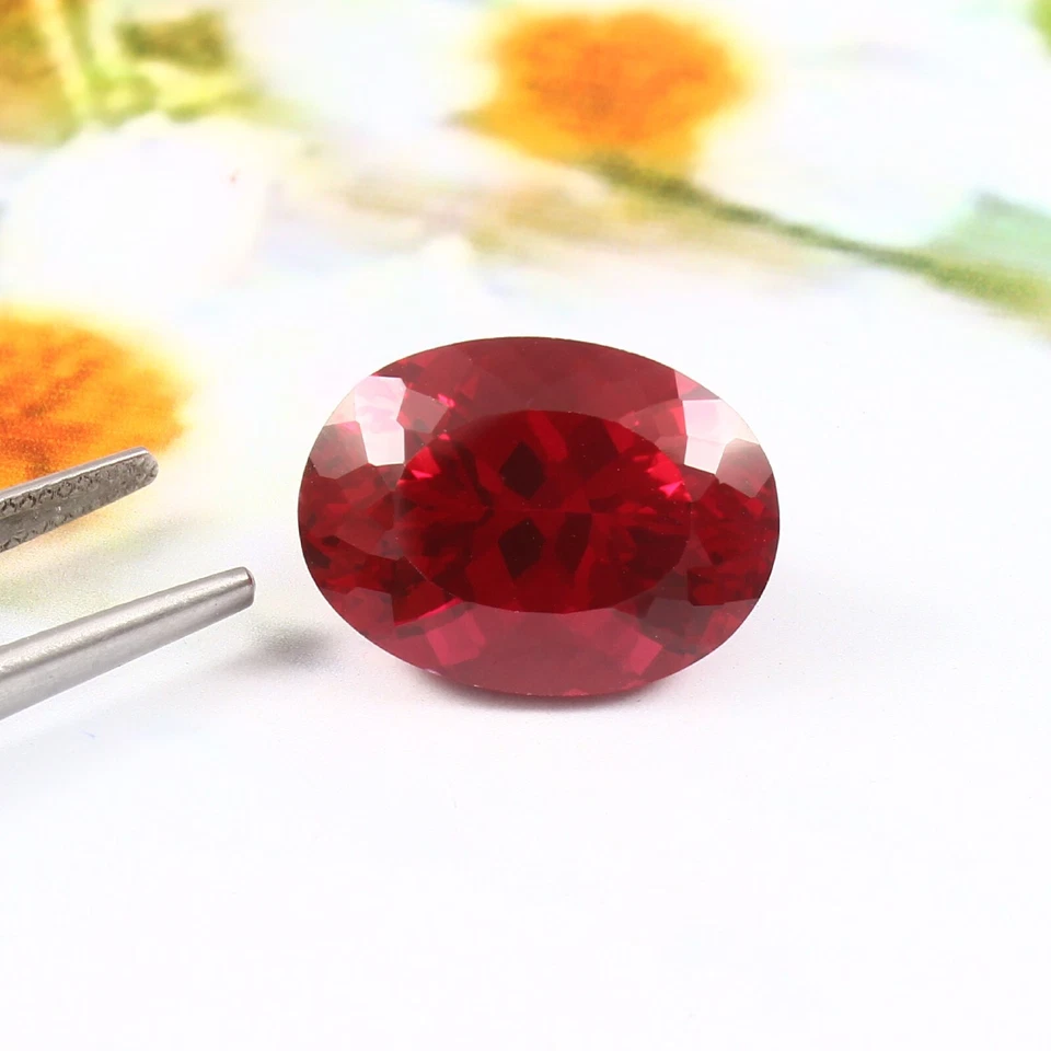 AAA Excellent Quality Natural Ruby Mozambique Loose Gemstone Oval Cut 19.25 Ct - Image 3 of 4