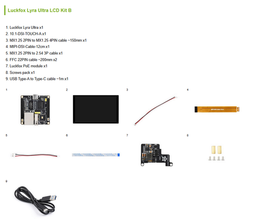 Luckfox Lyra Ultra RK3506B Linux Micro Development Board Onboard 8GB eMMC - 第 17/19 張圖片