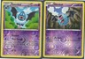 2 POKEMON EVO SET RARE SWOOBAT 37/98 & WOOBAT 36/98 -EMERGING POWERS-REV HOLO