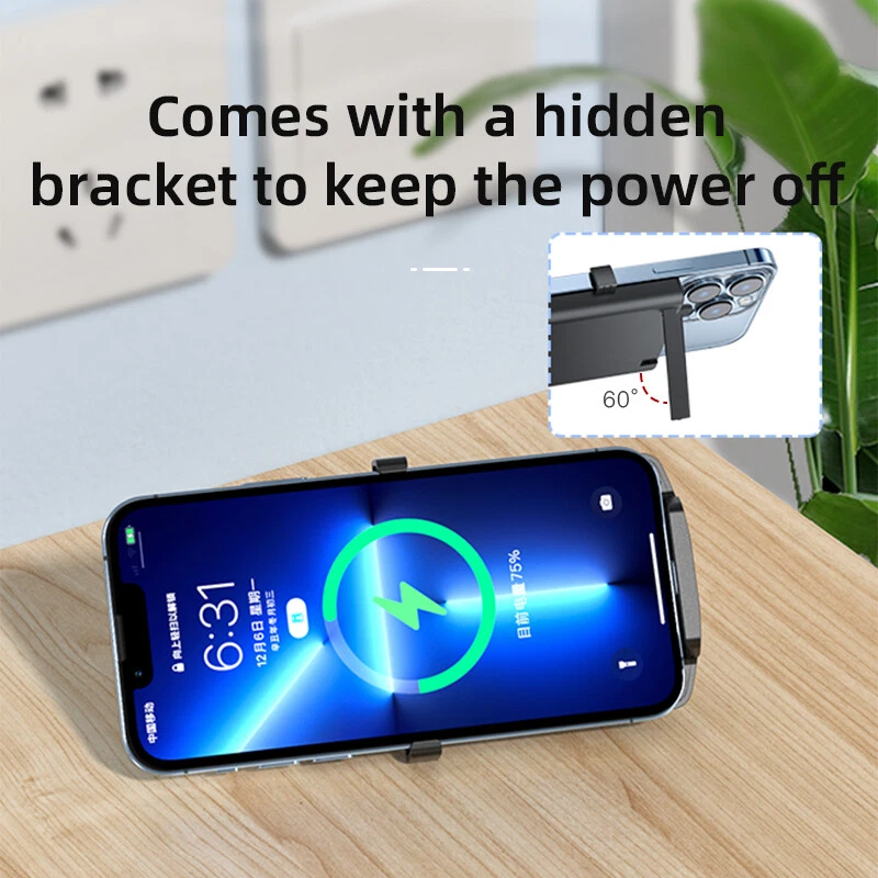 10000mAh Battery Charger Cover Power Bank Case For iPhone 8 7 6 Plus SE Android - Image 4 of 4