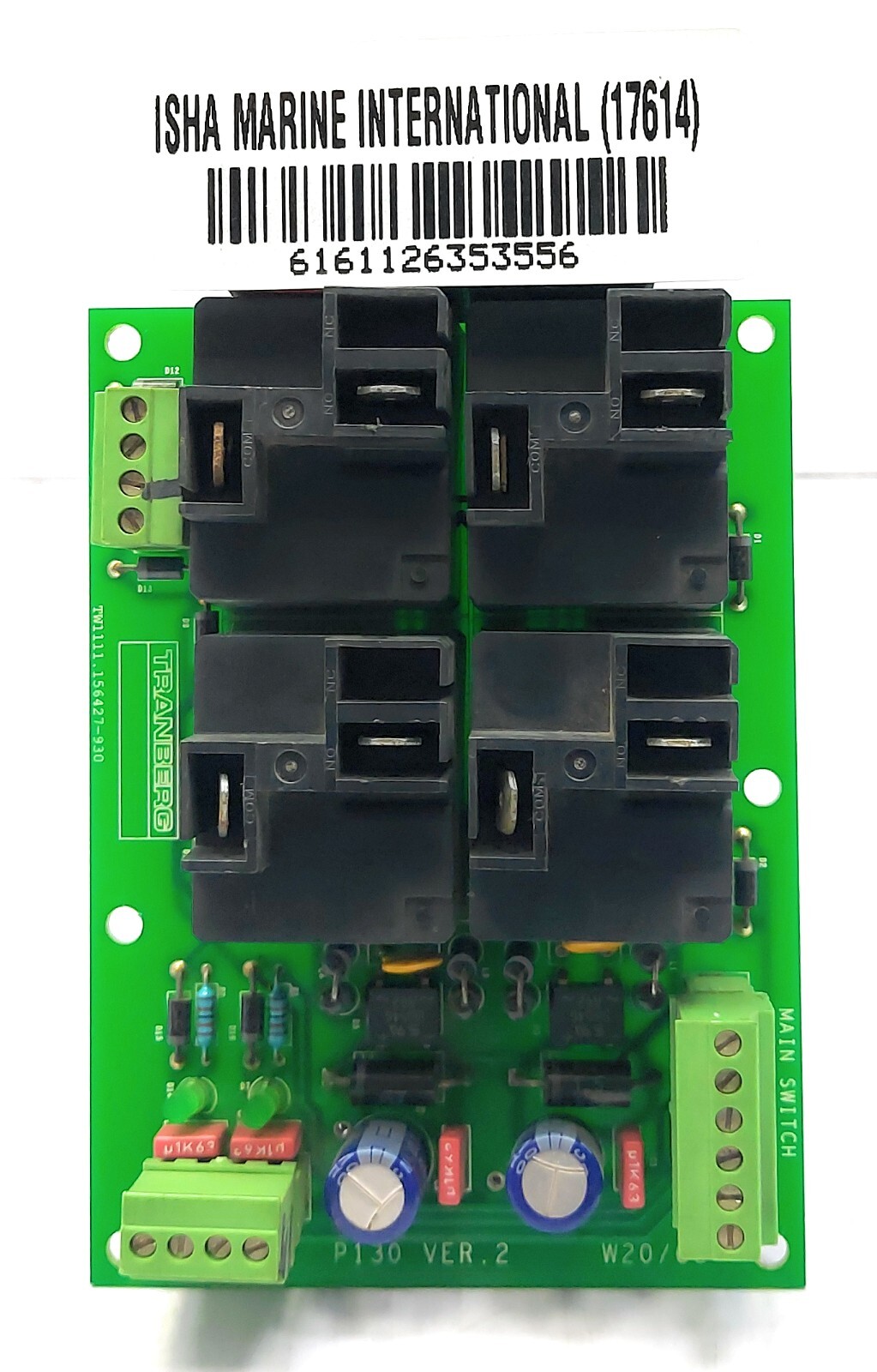 Module De Carte PCB Monitor Tranberg P130 VER.2 W20/09
