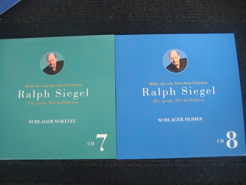 11 CD-Box RALPH SIEGEL Die große Hit-Kollektion Mehr als ein bißchen Frieden Nw. - Bild 10 von 17