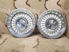 2 1962 62 Cadillac Deville Fleetwood Wheel Hub Caps Oem Caddy 15 2 1962 62 Cadillac Deville Fleetwood Wheel Hub Caps Oem Caddy 15
