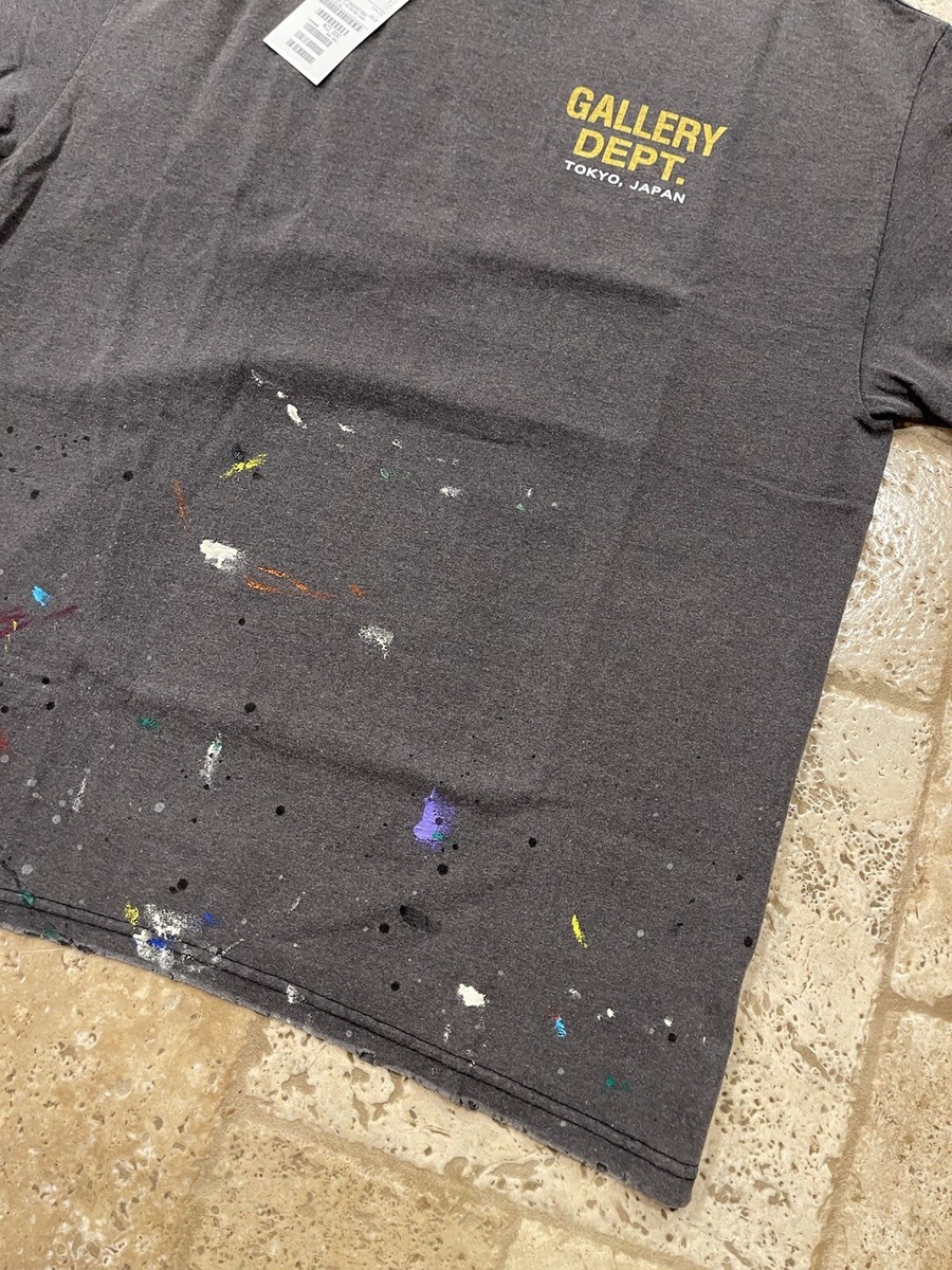トップス GALLERY DEPT.Tokyo Firsthand Limit Paint Authentic Gallery Department Tokyo-Japan 1st Anniversary