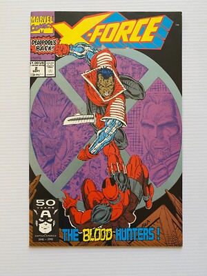 X-Force (1991-2002) #2 NM/MINT (Marvel Direct Edition Sep 1991) 2nd DEADPOOL APP