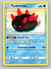 Carta Pokemon 2017 Sole e Luna Pyukumuku 47/149