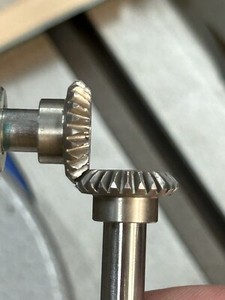 QTY 1 SET STAINLESS 32 PITCH 24 TEETH MITER GEAR SET 5/16” BORE FROM MINI-BLIND