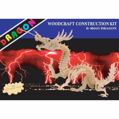 Holzbausatz Chinesischer Drache - 3D Puzzle