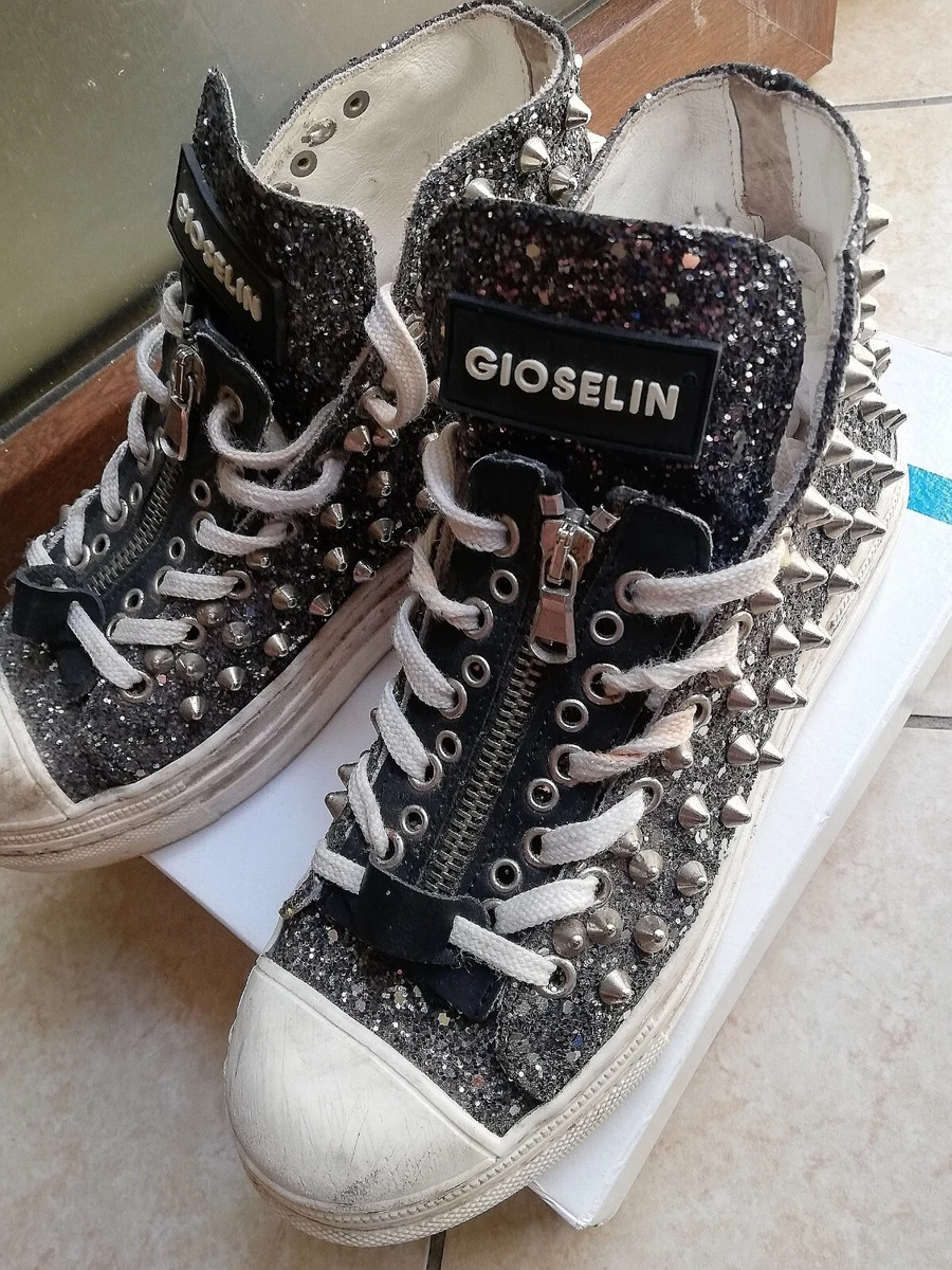 Gioselin Play Glitter Silver Old Sneakers