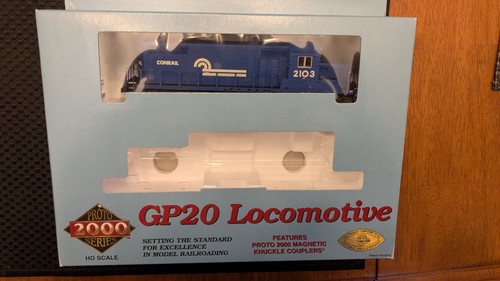 Proto 2000 HO GP20 Diesel Conrail #2103, neue Achsgetriebe, läuft super | Zustand: Seller refurbished