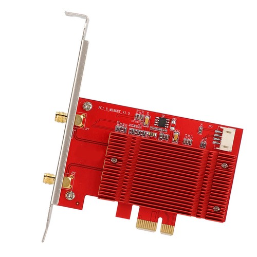 For AX200NGW 802.11ax BT 5.0 WIFI6 2400Mbps PCI-E Desktop Wireless Netw CB - Afbeelding 6 van 10