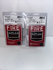 (2) Fire-Lite BG-12L Fire Alarm Pull Station USED - Fire Alarm Part