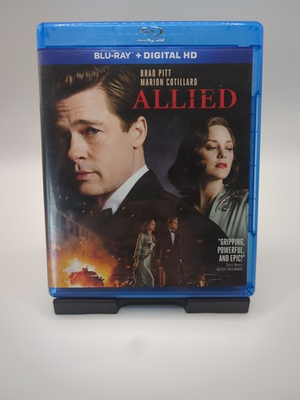 #ad Allied 2016 Blu ray Digital Brad Pitt Marion Cotillard $5.18