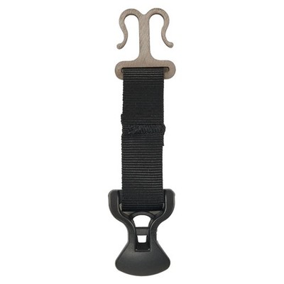 Haken Zelt Seilhalter Zeltaufbau Nylon + Edelstahl + ABS ca. 85x20mm