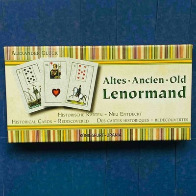 Old Lenormand Deck Cards Altes Ancien Historical Alexander Gluck AGM 124050772