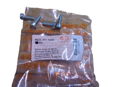 4 Stihl Spline Screw's M5X16 (4 Pack) OEM 9022-341-0980 #GM-K2B2