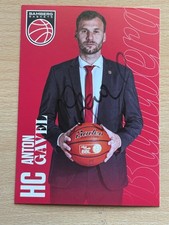 Anton Gavel Bamberg Baskets Autogrammkarte original signiert #46209
