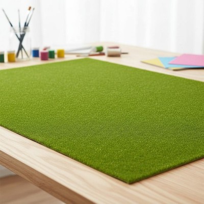 40x100cm Grass Green Artificial Grass Mat for Model Railway Layouts & Dioramas