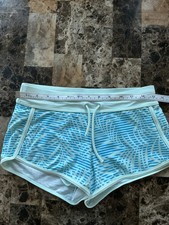 ATHLETA Girl Cannonball 2.0 Short L 12 Size / Light Pistachio And Blue Color