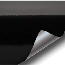 Gloss Black Vinyl Wrap Adhesive Film 24x12 Air Release Decal Sheet Gloss Black Vinyl Wrap Adhesive Film 24x12 Air Release Decal Sheet