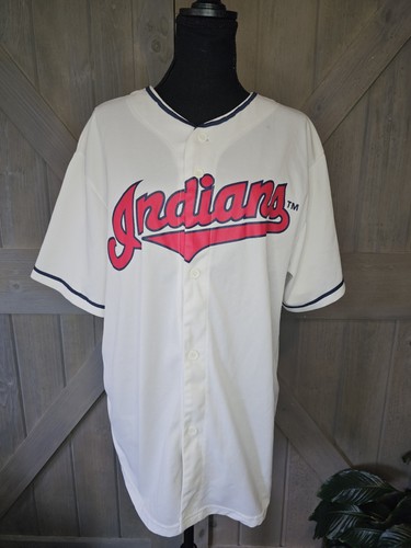Cleveland Indians Carlos Santana Jersey sz Large