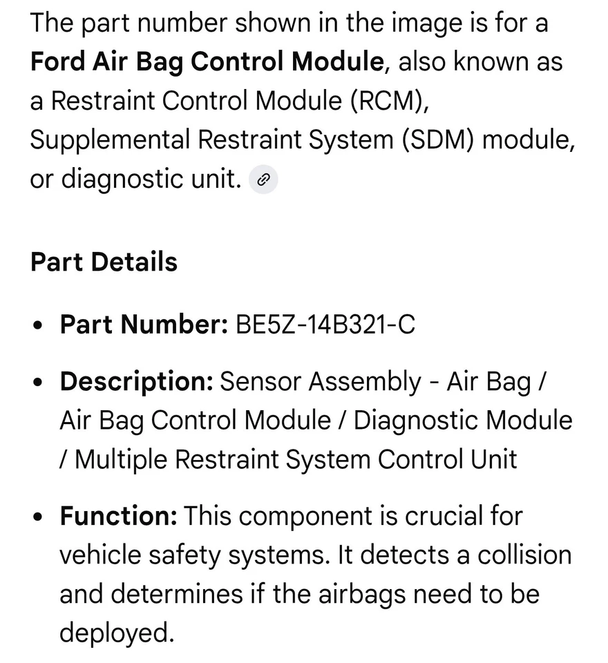Control Unit BE5Z-14B321-C for Ford - Image 3 of 3