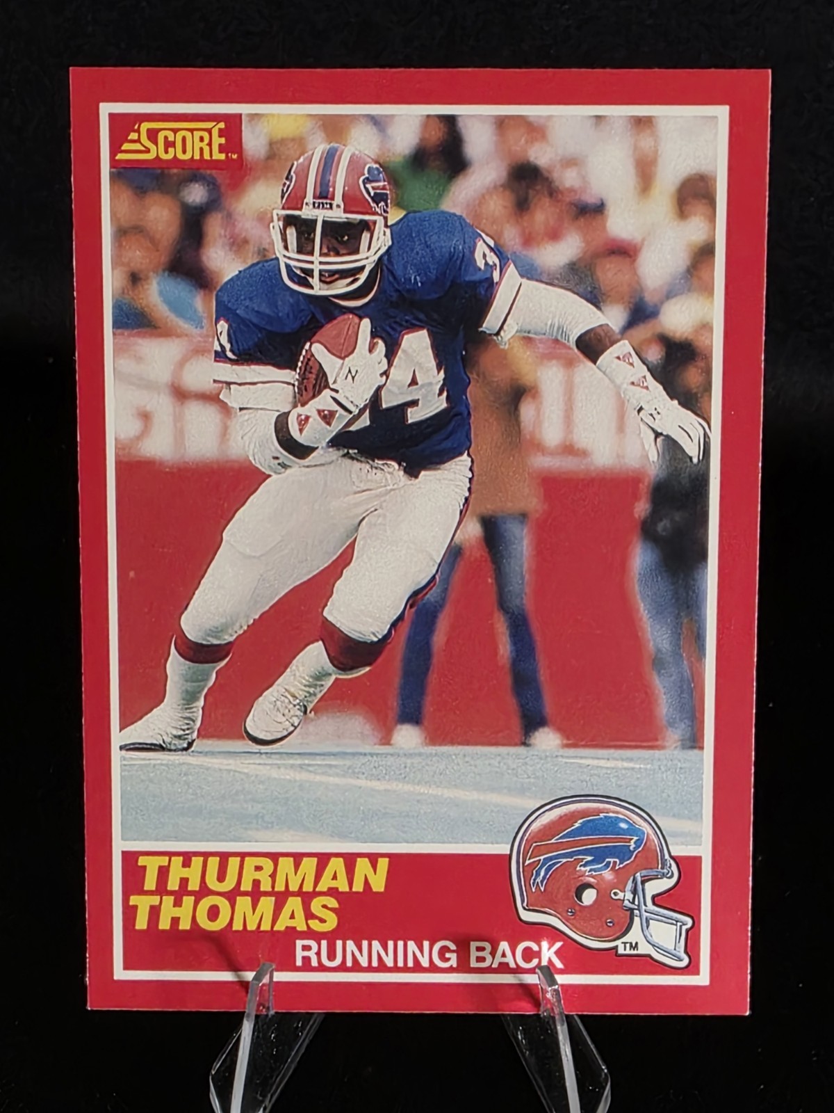 1989 Score - Thurman Thomas #211 (RC) Rookie RB Buffalo Bills Hall Of Fame