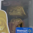 Funko Pop! Star Wars Darth Vader Gold Vinyl Bobble-Head Walmart Exclusive #157