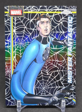 2026 Topps Chrome Marvel Mister Fantastic #79 Spider-Web Refractor /399