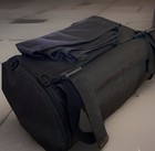 Harley-Davidson Black Canvas T-Pak Rack Bag w/ Rain Cover 18 x 12 x 10 Inches — photo 3